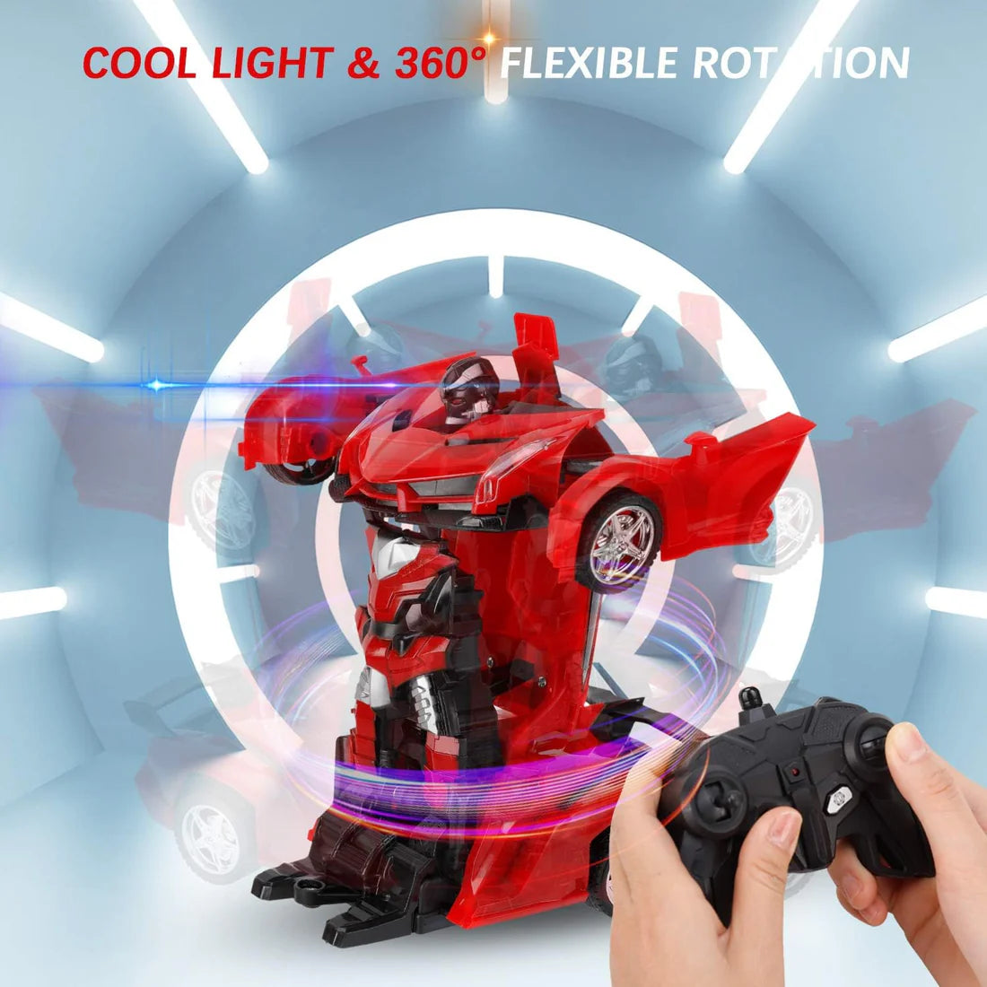 Alpha-Bot X-7 Transformative Racer