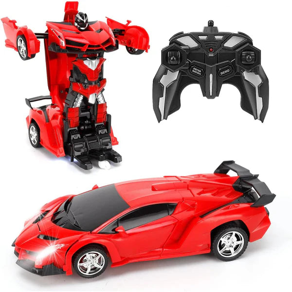 Alpha-Bot X-7 Transformative Racer