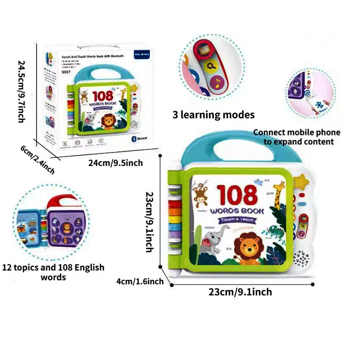 Touch and Teach 108 Words Book