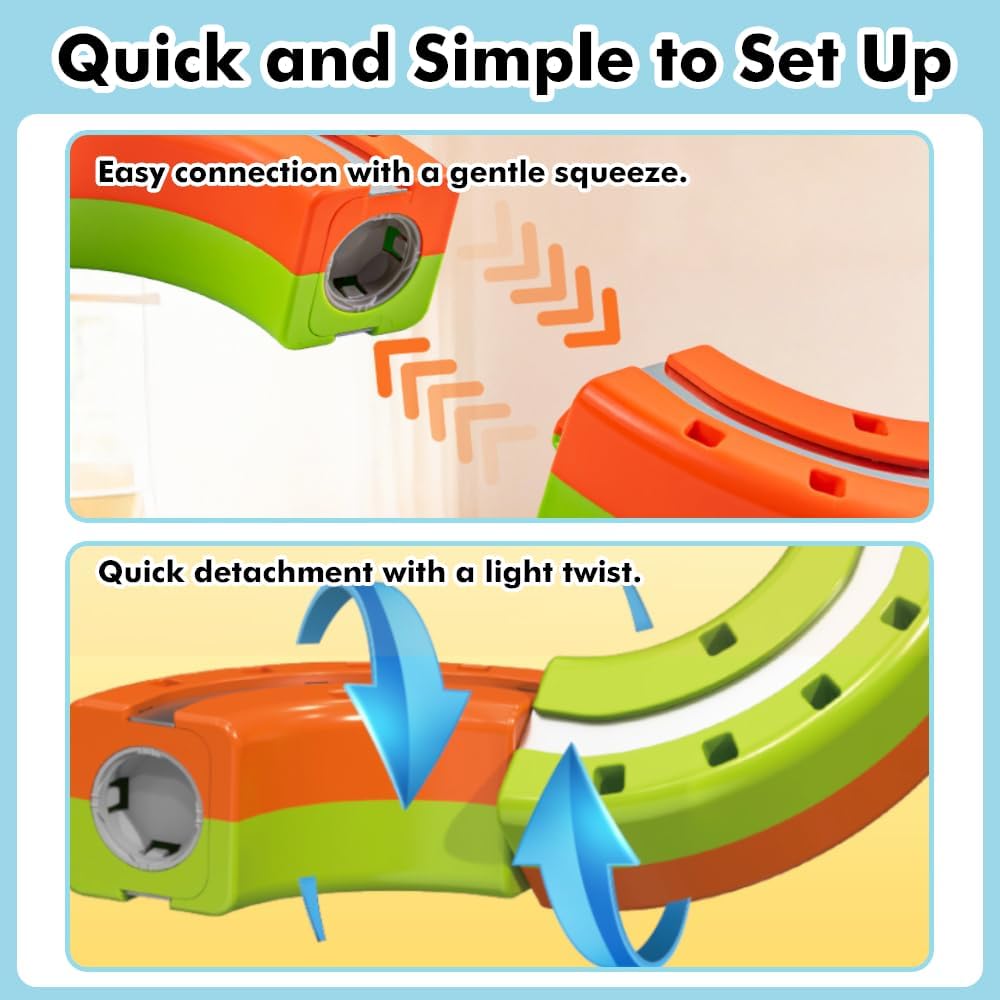Magnetic Train Truck Builder Set