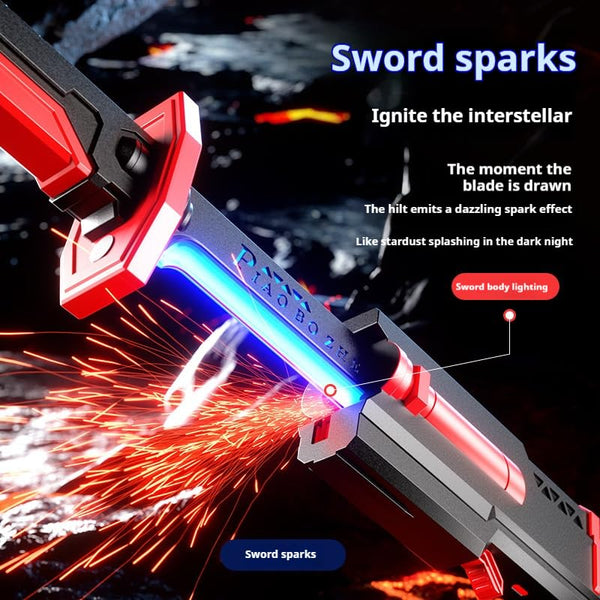 Dazzling Spark blade Sword with Smoke And Light Effects