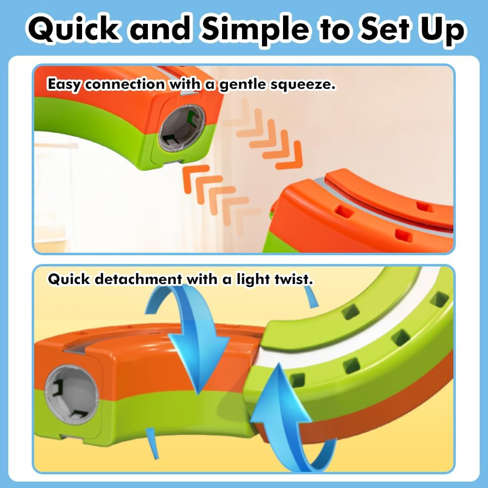 Magnetic Train Truck Builder Set