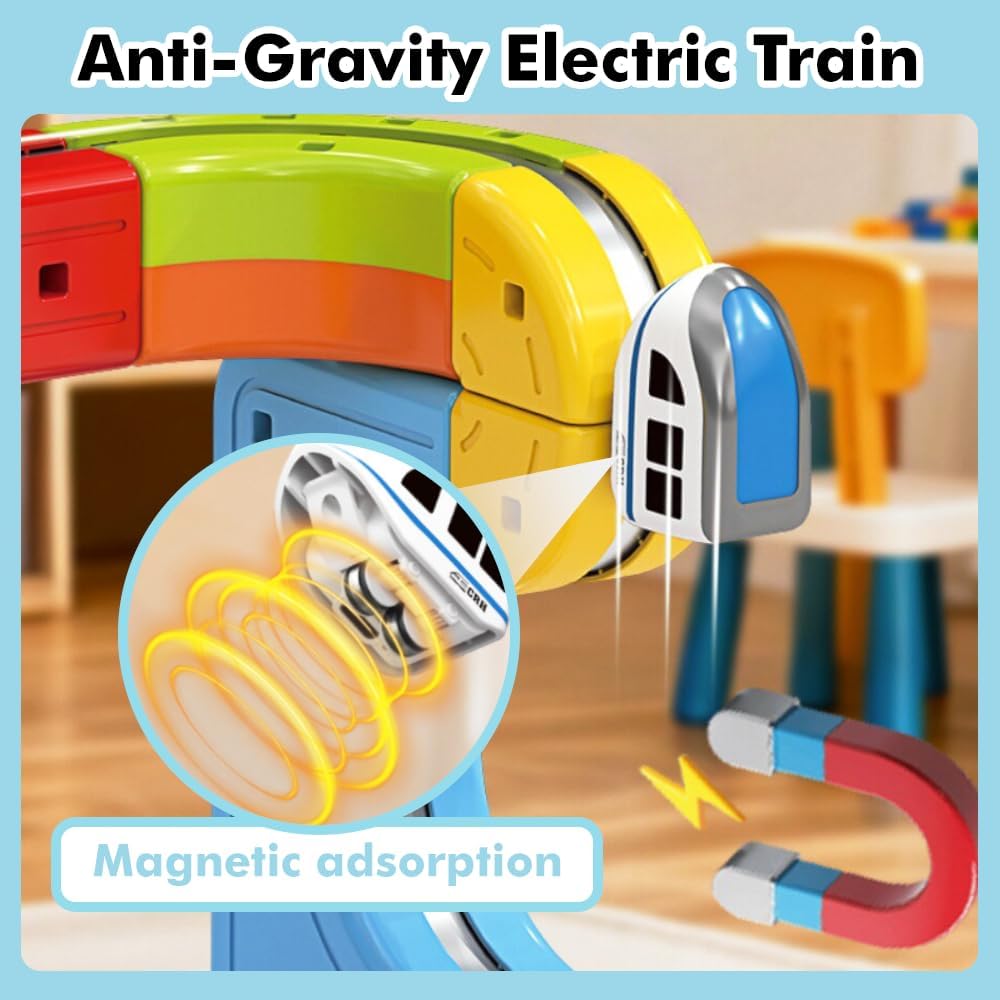 Magnetic Train Truck Builder Set