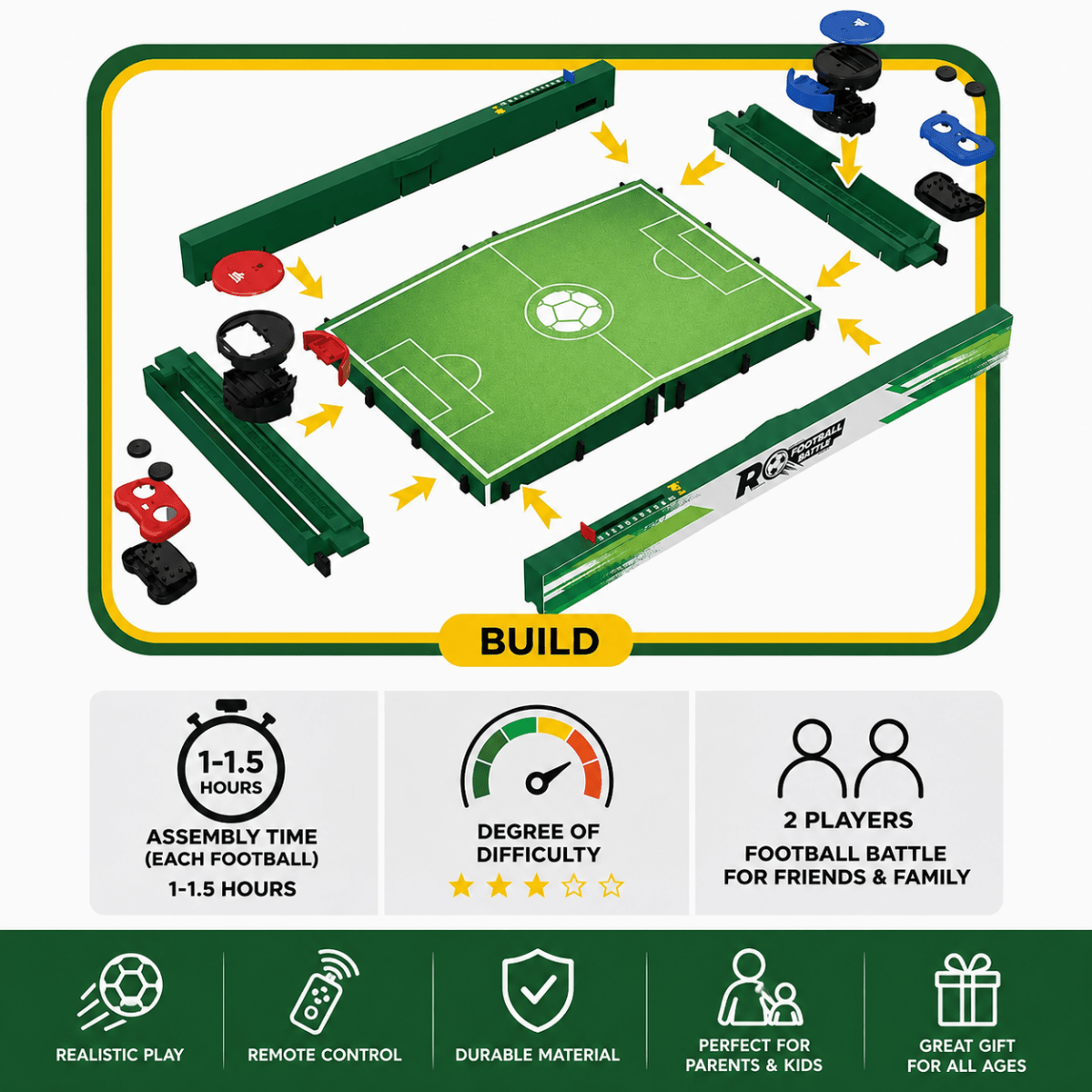 RC Football Battle – Interactive Remote Control Soccer Game ⚽🎮 - KTK-ZQ0401 - Planet Junior