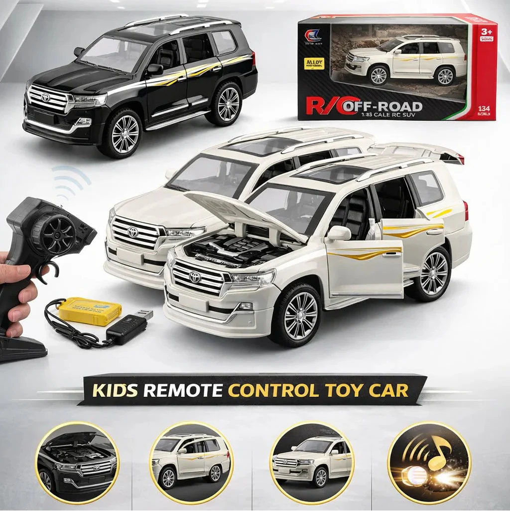 Toyota Land Cruiser remote-controlled diecast
