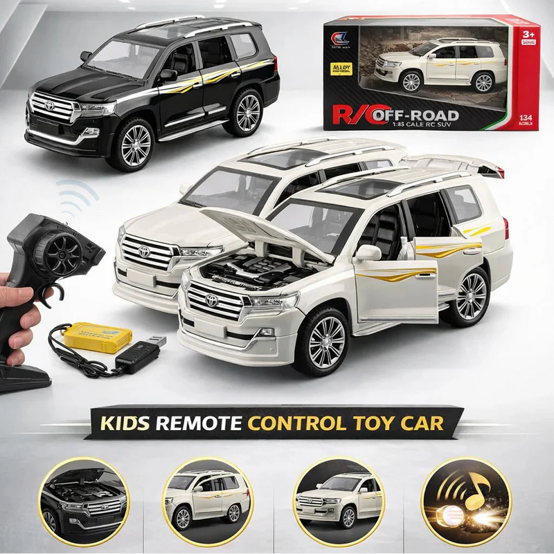 Toyota Land Cruiser remote-controlled diecast