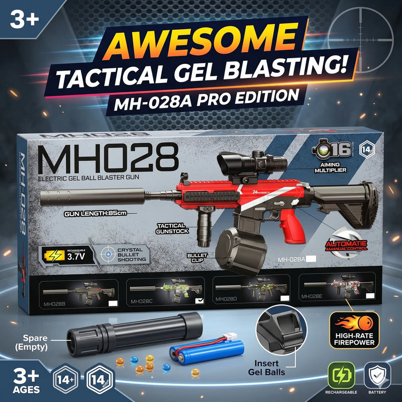 MH-028A Pro Edition Electric Gel Ball Blaster Gun