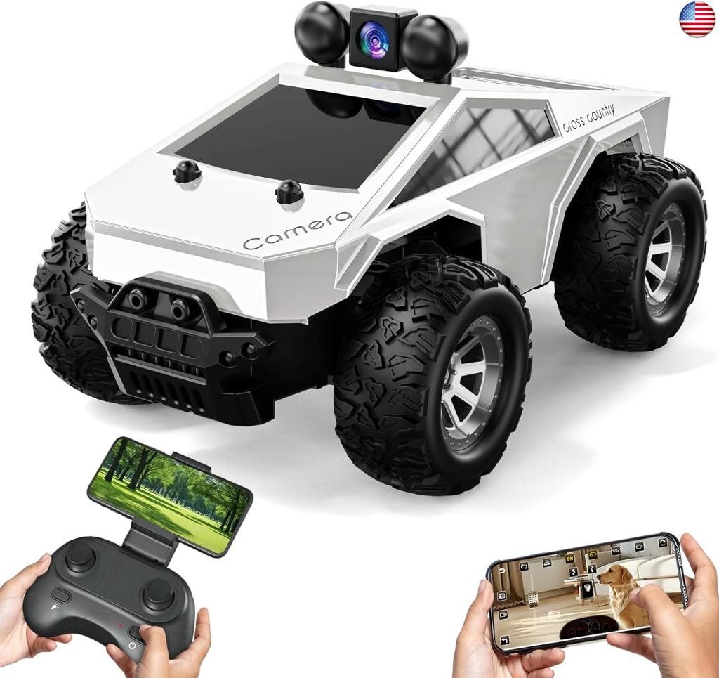 Camera Car 4x4 Climbing Alloy Off-Road RC Car with 4K HD WiFi Camera
