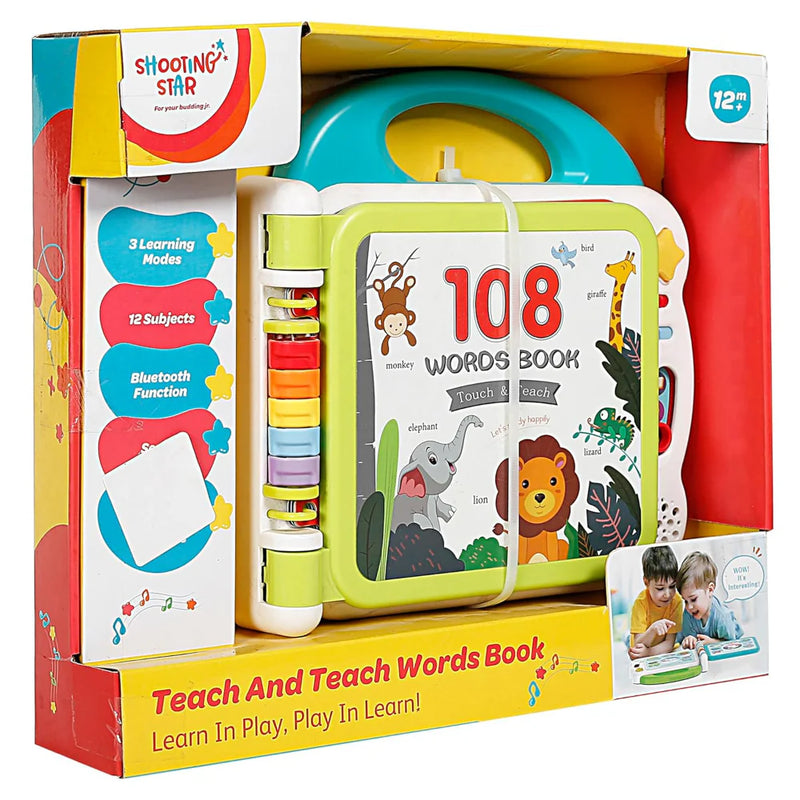 Touch and Teach 108 Words Book