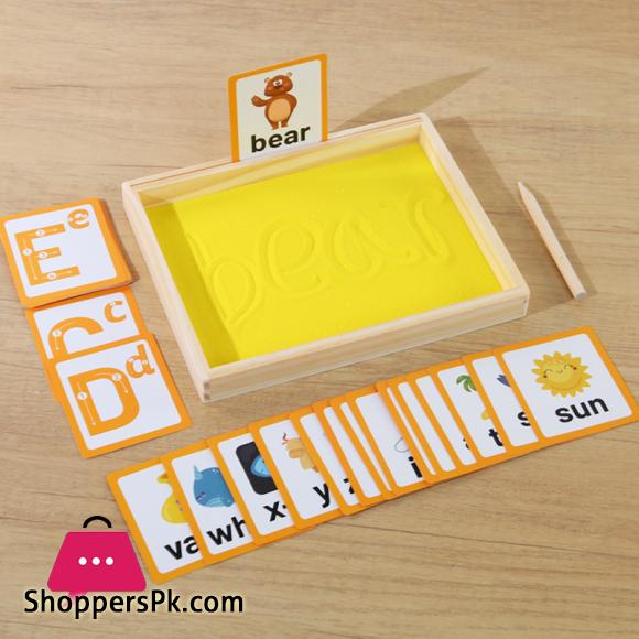 Montessori Wooden Sand Tray