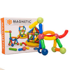 Magnetic Building Blocks Set of 42 Pieces
