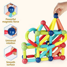 Magnetic Building Blocks Set of 42 Pieces