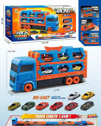 2 in 1 Transport Truck Toy Cars