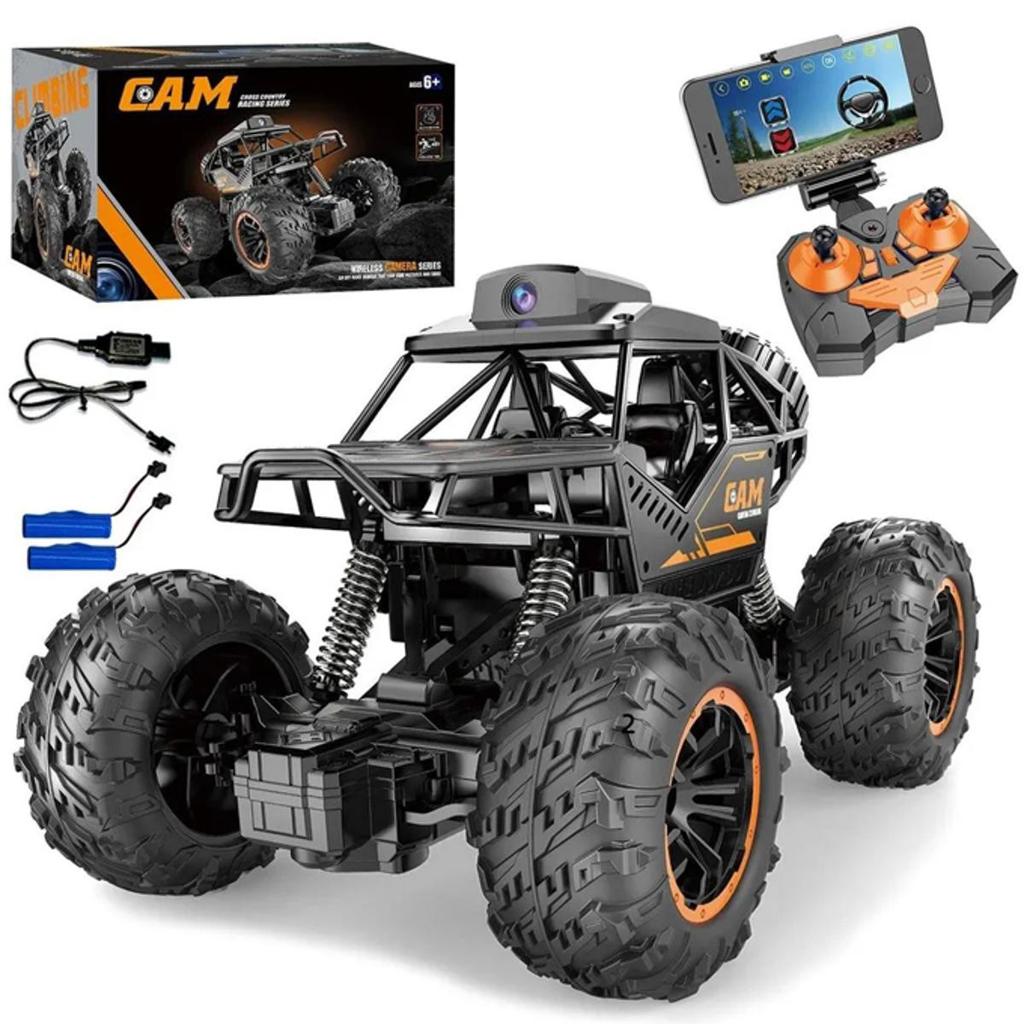 Camera Car 4x4 Climbing Alloy Off-Road RC Car with 4K HD WiFi Camera